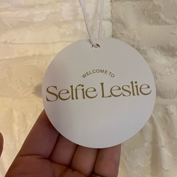 NWT Selfie Leslie white Dress - Picture 4 of 5